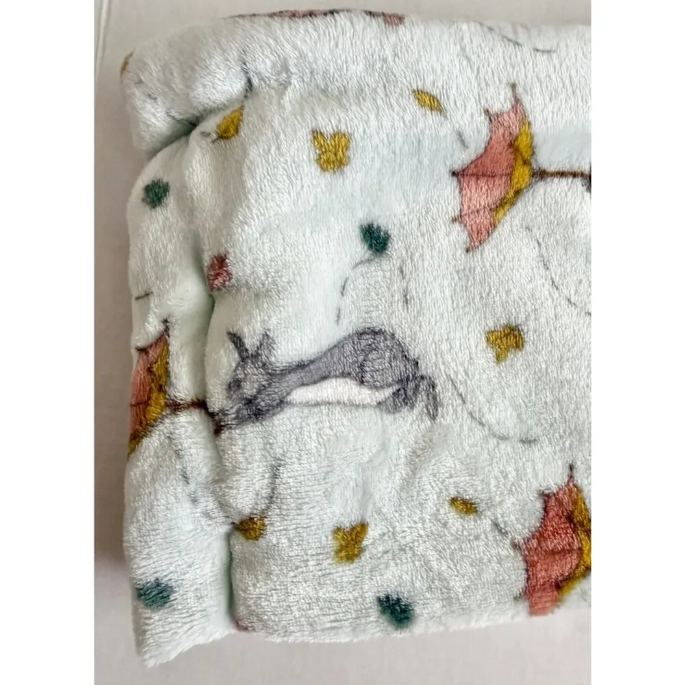 New Pooh Bear Collection Winnie The Pooh Leaves Fall Baby Blanket 30